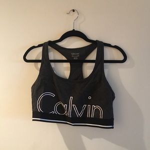 Calvin Klein sports bra (never worn)